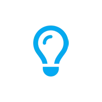Light Bulb Icon for Knowledge Base